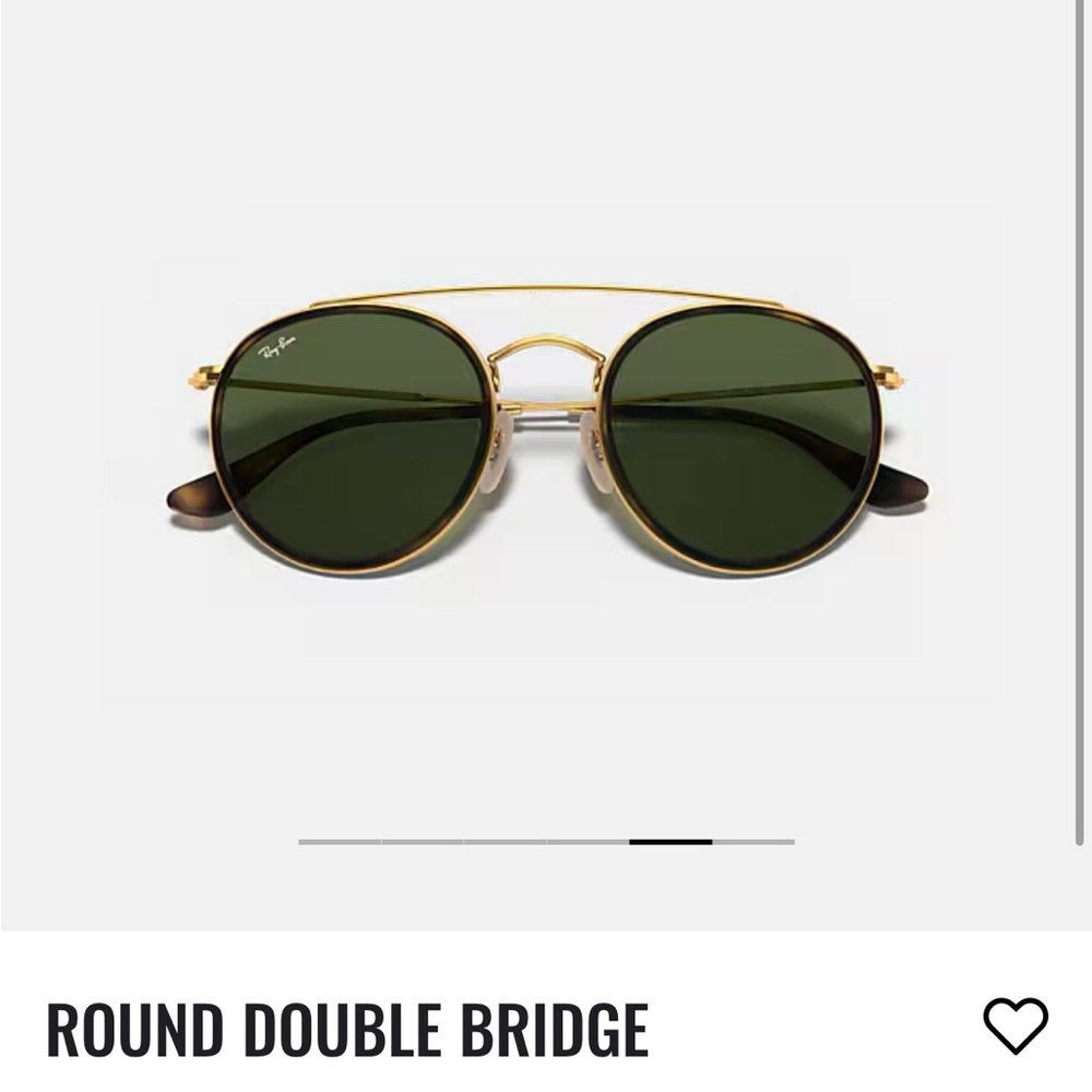 Ray-Ban Round Double Bridge Sunglasses